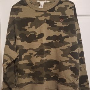 Camo Oversized sweater by H&M